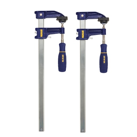 Irwin Irwin 12 in. X 2-1/2 in. D F Clamp Set 600 lb IRHT83240